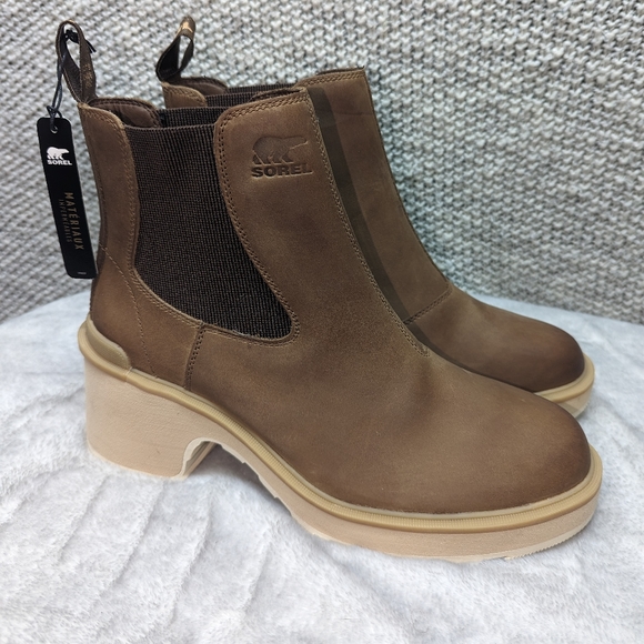Sorel High-line Chelsea Boots Women's size 10 - Picture 2 of 12